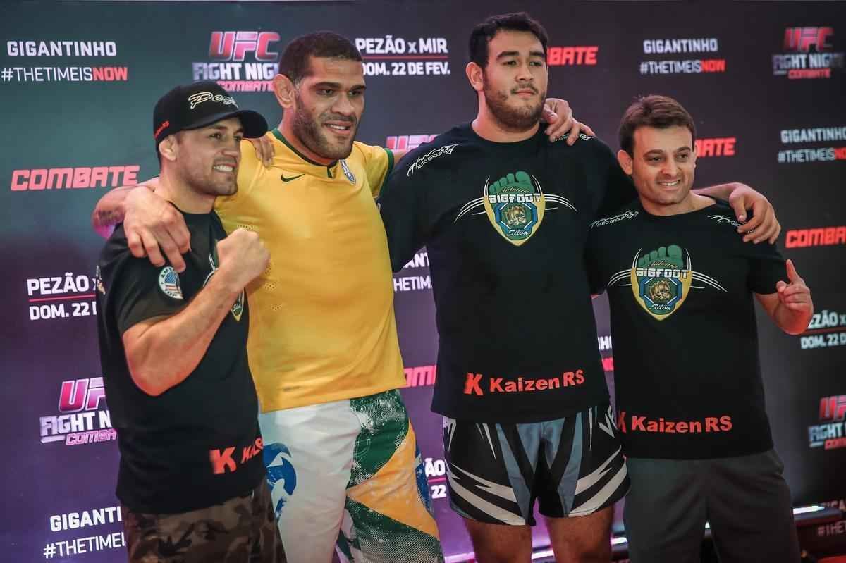 Treino aberto do UFC em Porto Alegre - Antnio Pezo
