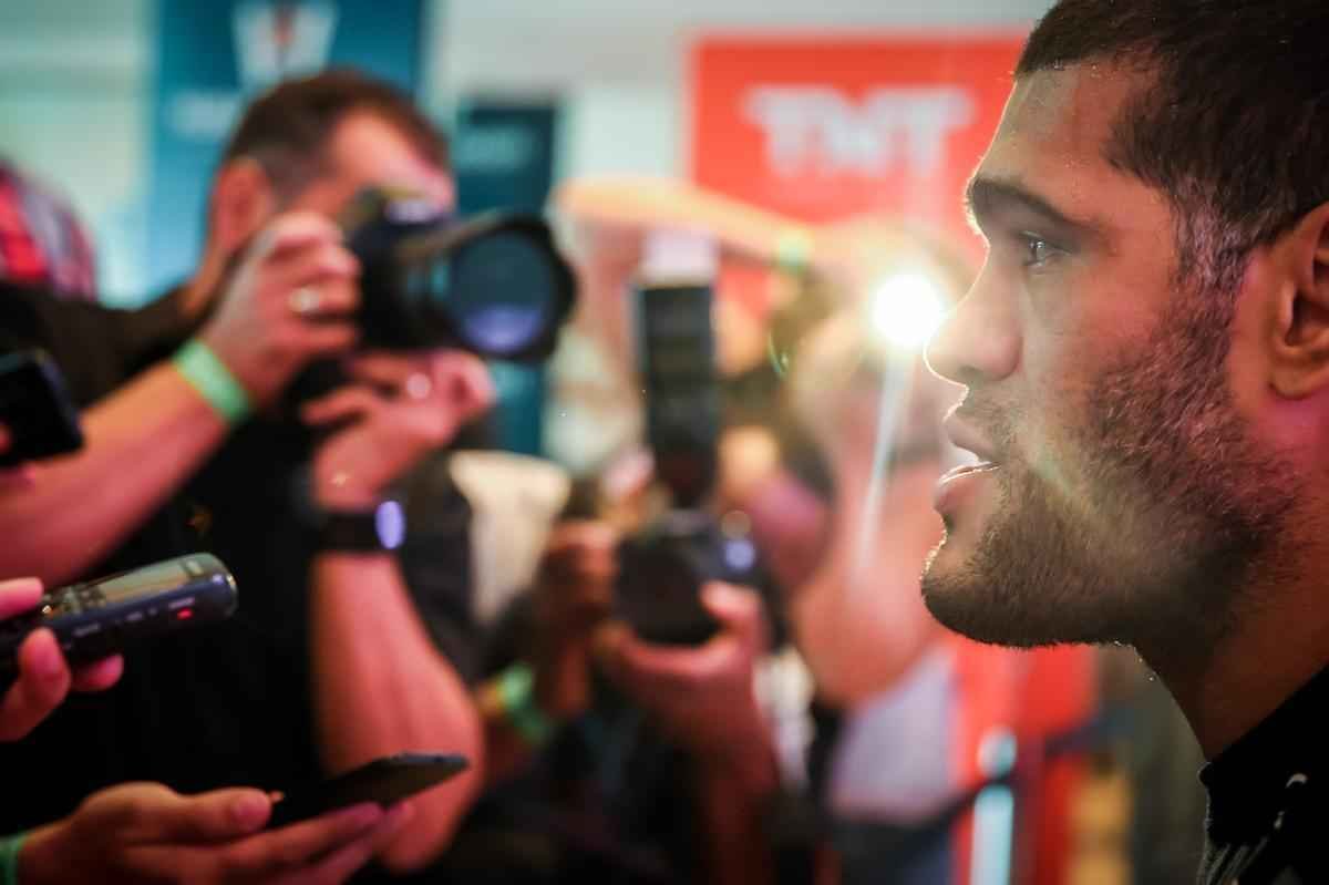 Treino aberto do UFC em Porto Alegre - Antnio Pezo