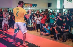 Treino aberto do UFC em Porto Alegre - Antnio Pezo
