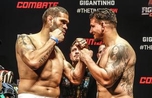 Pesagem do UFC em Porto Alegre - Antnio Pezo x Frank Mir