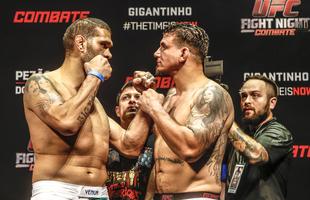 Pesagem do UFC em Porto Alegre - Antnio Pezo x Frank Mir