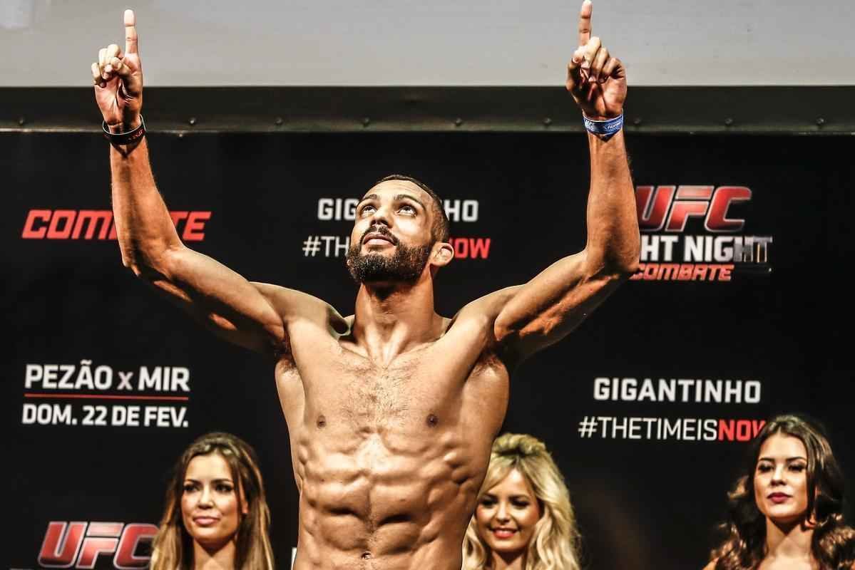 Pesagem do UFC em Porto Alegre - Edson Barboza