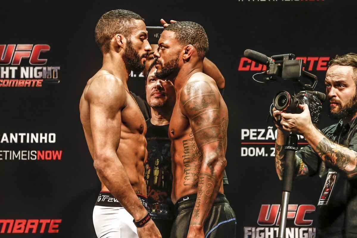Pesagem do UFC em Porto Alegre - Edson Barboza X Michael 