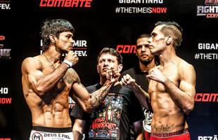 Pesagem do UFC em Porto Alegre - Tiago Trator x Mike de la Torre