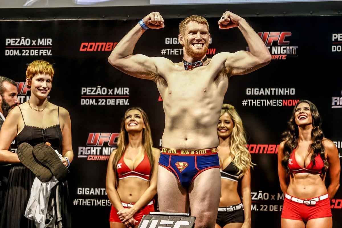 Pesagem do UFC em Porto Alegre - Sam Alvey