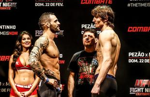 Pesagem do UFC em Porto Alegre - Santiago Ponzinibbio X Sean Strickland