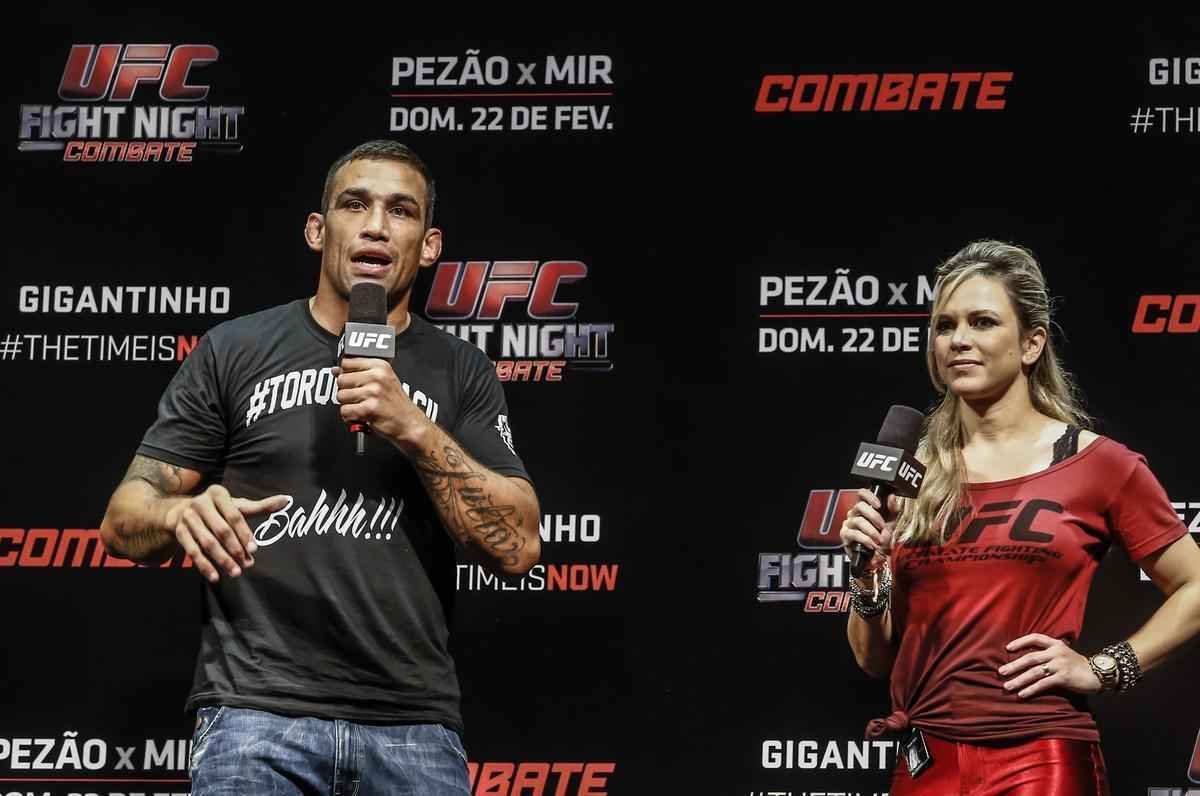 Fotos do evento realizado para os fs do UFC em Porto Alegre