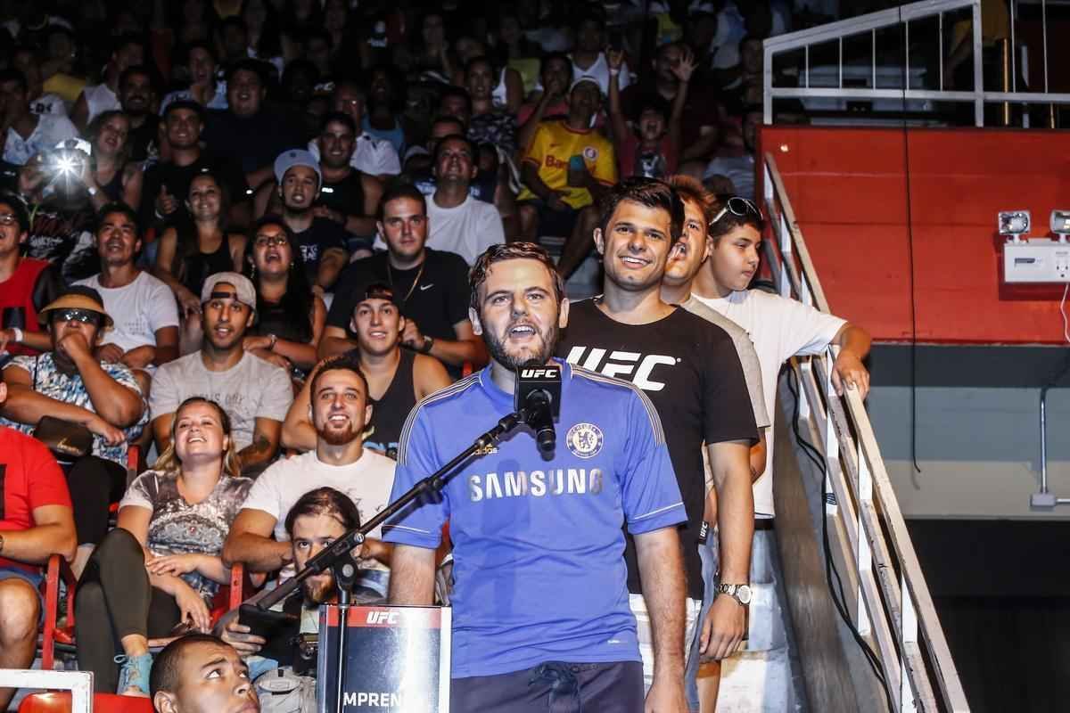 Fotos do evento realizado para os fs do UFC em Porto Alegre