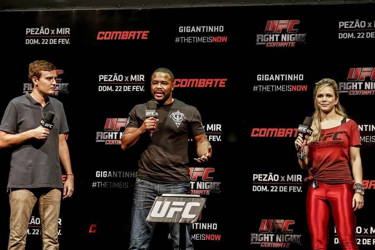 Fotos do evento realizado para os fs do UFC em Porto Alegre