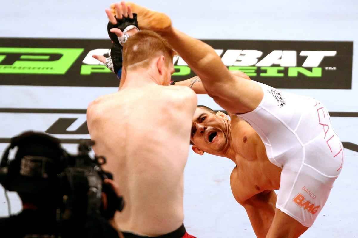 Fotos da derrota do mineiro Cezar Mutante em Porto Alegre