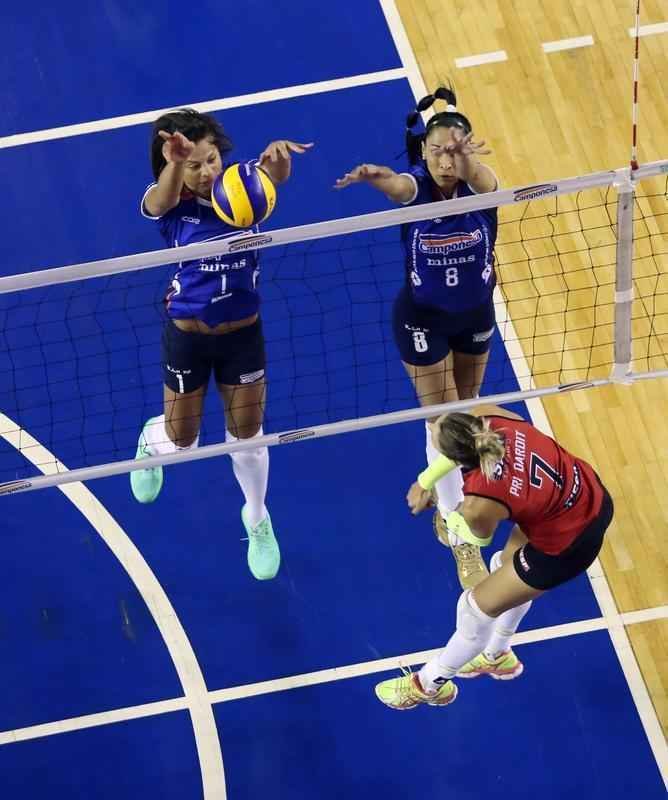 Jaqueline, jogadora do time do Minas