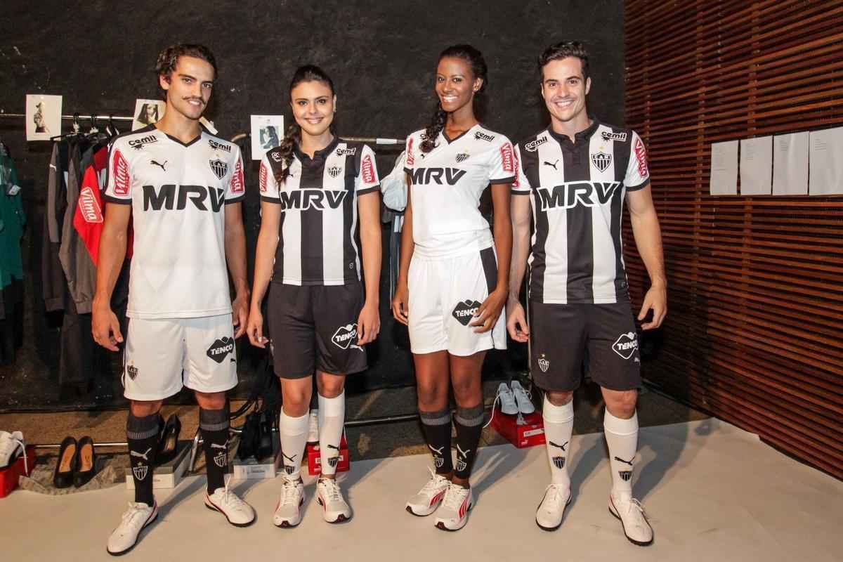 Fotos do novo uniforme do Atltico para a temporada 2015