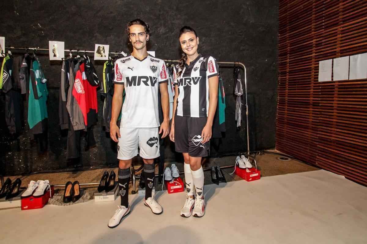 Fotos do novo uniforme do Atltico para a temporada 2015