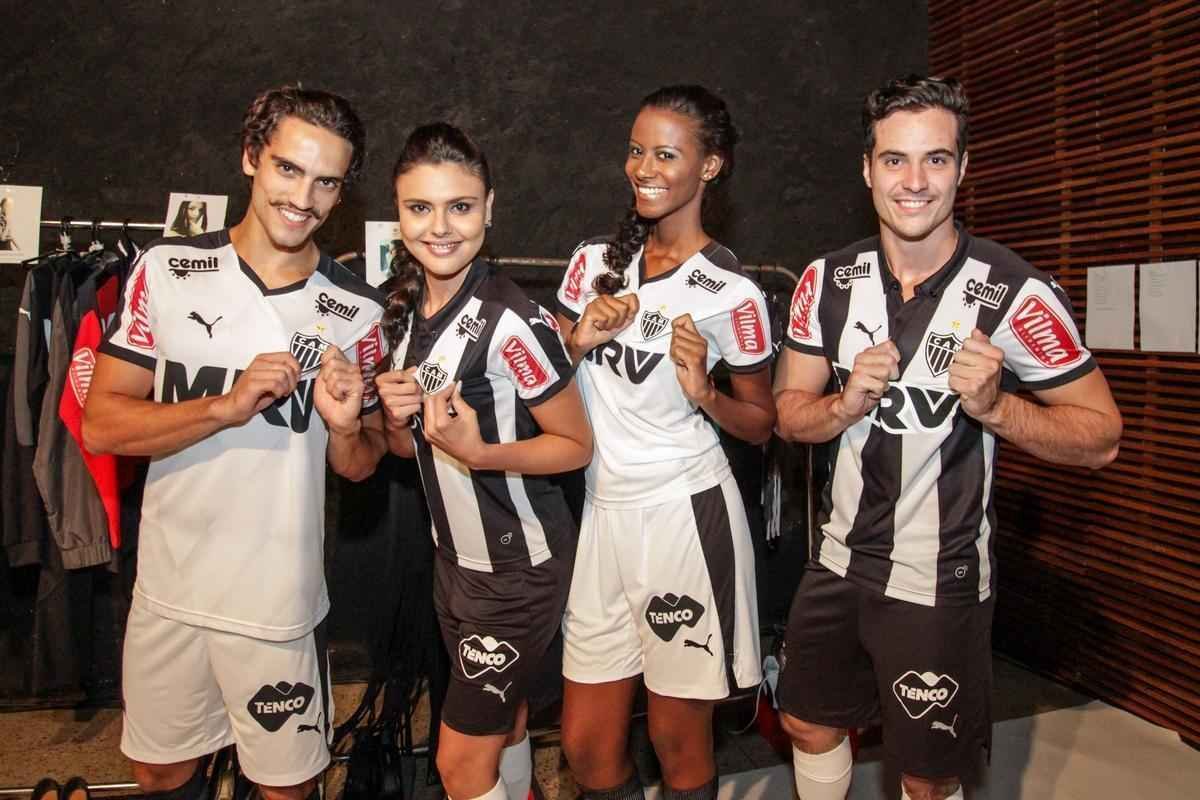 Fotos do novo uniforme do Atltico para a temporada 2015