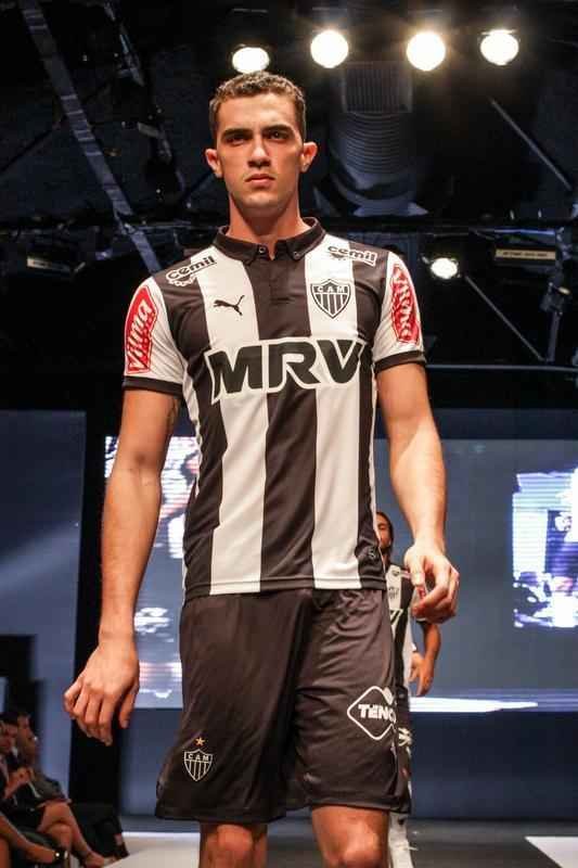 Fotos do novo uniforme do Atltico para a temporada 2015
