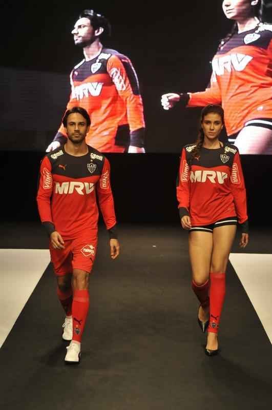 Fotos do novo uniforme do Atltico