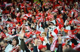 Imagens do jogo entre Arsenal e Monaco em Londres pela Liga dos Campees