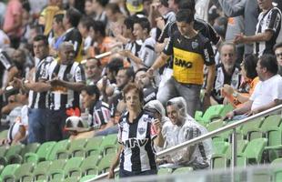 Imagens da torcida do Atltico na partida contra o Atlas, no Independncia, pela Copa Libertadores