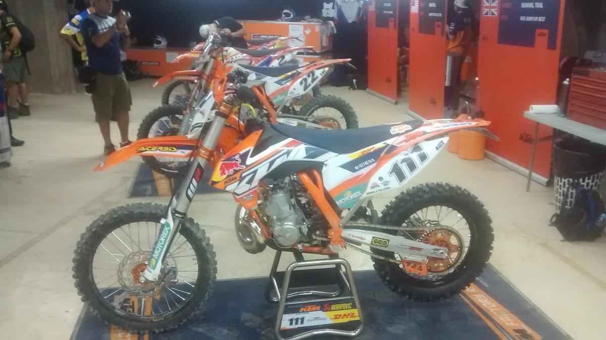 Imagens do percurso e dos treinos livres do Mundial de Superenduro, no Ginsio Mineirinho, em BH