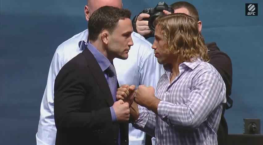 Fotos da super coletiva do UFC em Los Angeles - Frankie Edgar x Urijah Faber