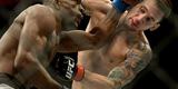Imagens das lutas e bastidores do UFC 184, em Los Angeles - Valmir Lzaro 'Bidu' (bermuda preta e branca) venceu James Krause por deciso dividida