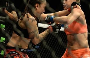 Ampla favorita, Holly Holm tem dificuldade contra Raquel Pennington, mas estreia no UFC com vitria, por deciso unnime dos juzes 