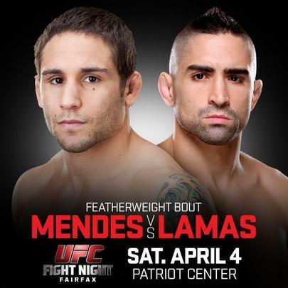 UFC Fight Night 63 - 4 de abril - Ricardo Lamas x Chad Mendes