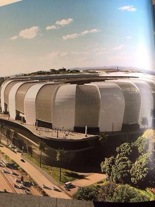 Novas imagens do projeto do estádio do Atlético vazaram 