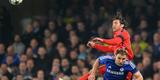 Imagens do duelo entre Chelsea e PSG, em Londres, pelas oitavas de final da Liga dos Campees