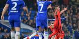 Imagens do duelo entre Chelsea e PSG, em Londres, pelas oitavas de final da Liga dos Campees