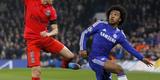 Imagens do duelo entre Chelsea e PSG, em Londres, pelas oitavas de final da Liga dos Campees