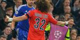 Gol de David Luiz, nos minutos finais, levou jogo com Chelsea para a prorrogao