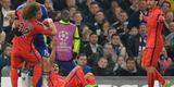 Gol de David Luiz, nos minutos finais, levou jogo com Chelsea para a prorrogao