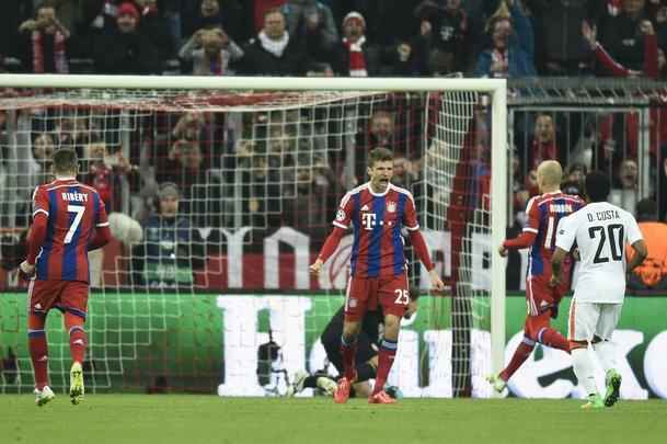 Imagens do massacre do Bayern de Munique sobre o Shakhtar na Liga dos Campees