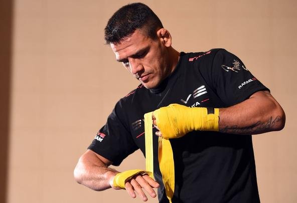 Imagens do treino aberto do UFC 185 - Rafael dos Anjos, desafiante ao cinturão dos leves