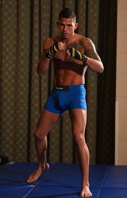 Imagens do treino aberto do UFC 185 - Anthony Pettis, campeão dos leves