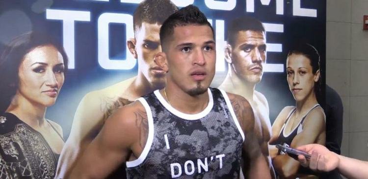 Imagens do treino aberto do UFC 185 - Anthony Pettis, campeão dos leves