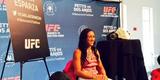 Fotos do Media Day do UFC 185, com coletivas e encaradas - Carla Esparza 