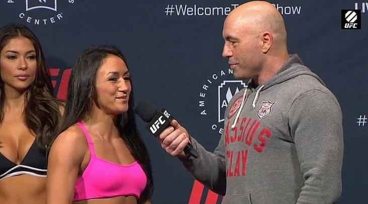 Imagens da pesagem do UFC 185, em Dallas - Carla Esparza