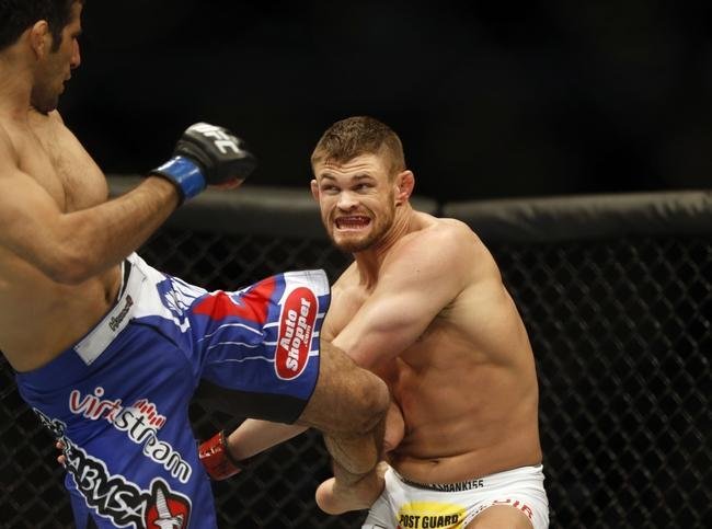 Imagens das lutas e bastidores do UFC 185, em Dallas - Beneil Dariush venceu Daron Cruickshank por finalizao no segundo round
