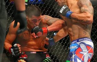 Fotos da vitria de Rafael dos Anjos, que valeu o cinturo dos leves do UFC