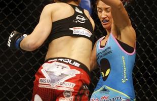 Imagens da vitria de Joanna Jedrzejczyk, que conquistou o cinturo peso palha do UFC