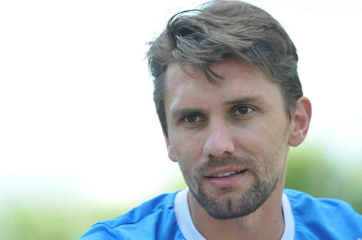 Imagens da entrevista exclusiva do Superesportes/EM com o zagueiro Paulo Andr, do Cruzeiro