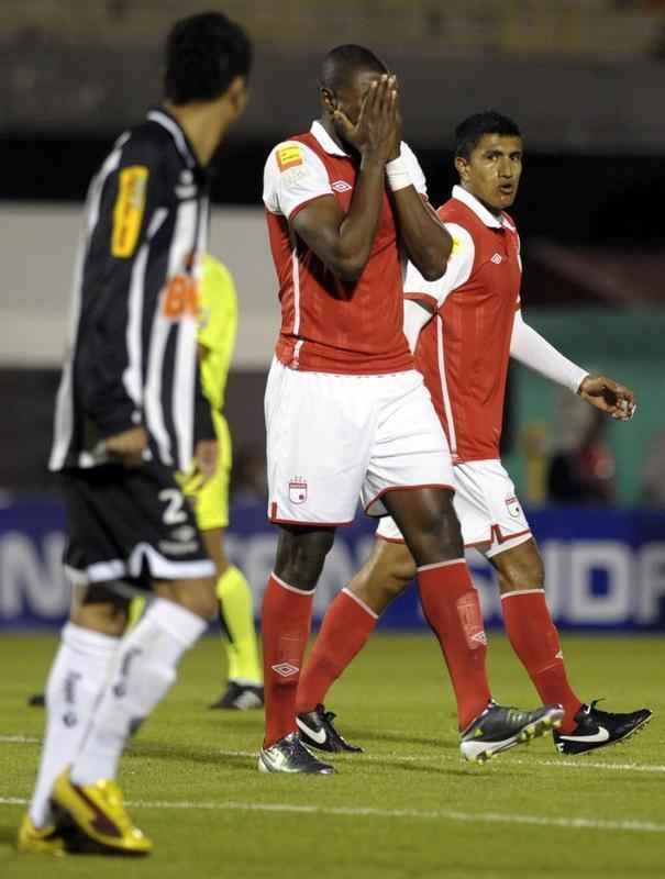 Em 2010, Galo perdeu por 1 a 0 para o Santa Fe, pela Copa Sul-Americana. O resultado classificou o Atlético, que venceu em Sete Lagoas por 2 a 0