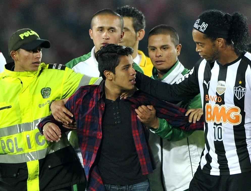 Em 2014, pela fase de grupos da Libertadores, o Atlético empatou em 1 a 1 com o Santa Fe. Guilherme abriu o placar para o Atlético