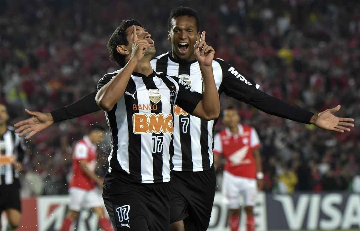 Em 2014, pela fase de grupos da Libertadores, o Atlético empatou em 1 a 1 com o Santa Fe. Guilherme abriu o placar para o Atlético