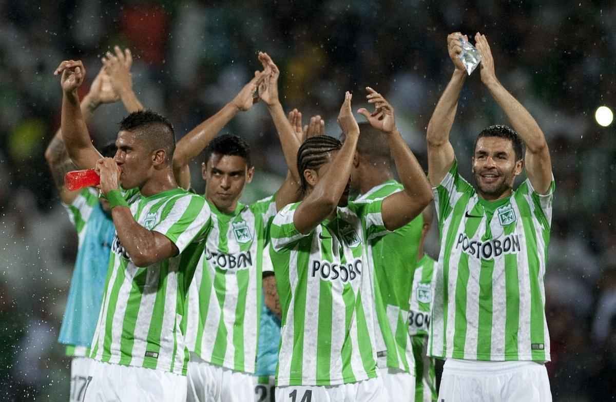 Também pela Copa Libertadores de 2014, o Atlético enfrentou o Atlético Nacional na Colômbia e acabou derrotado por 1 a 0. No jogo de volta, o alvinegro empatou e acabou eliminado