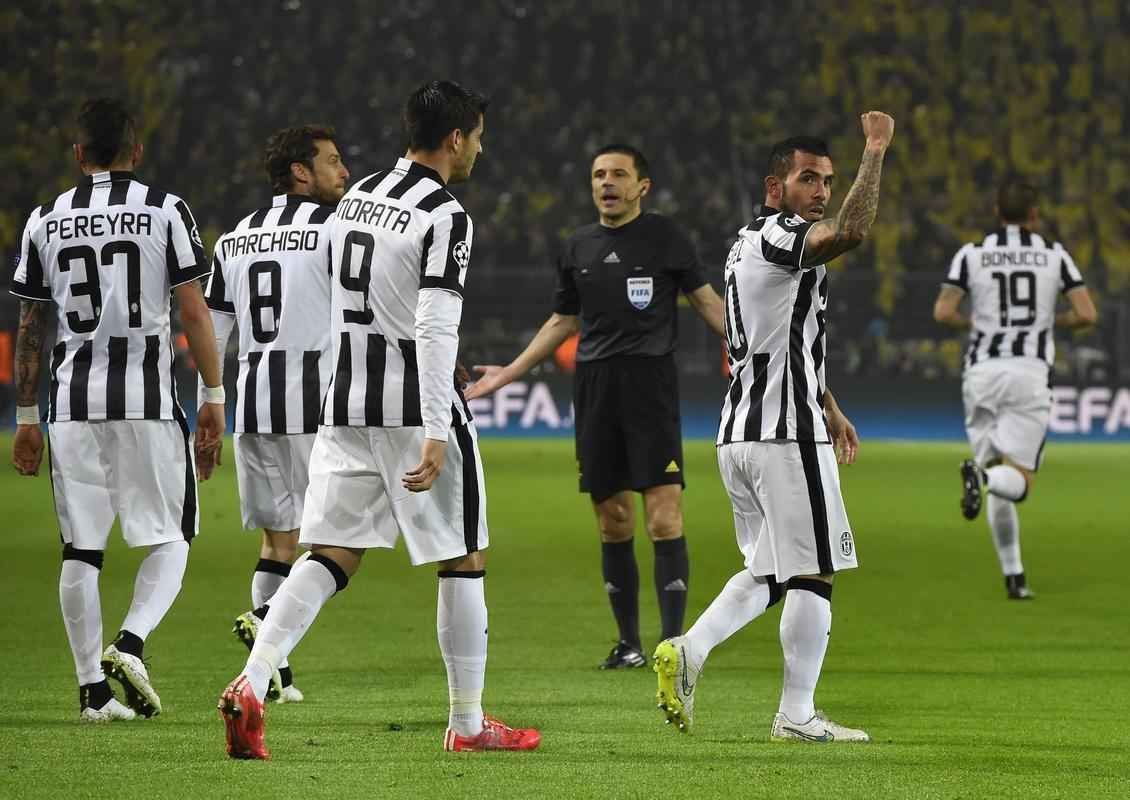 Imagens do duelo de volta das oitavas de final Liga dos Campees, entre Borussia e Juventus