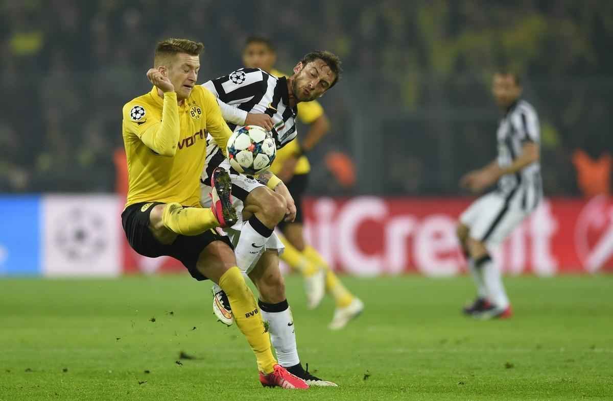 Imagens do duelo de volta das oitavas de final Liga dos Campees, entre Borussia e Juventus