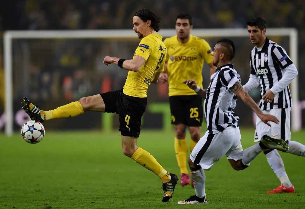 Imagens do duelo de volta das oitavas de final Liga dos Campees, entre Borussia e Juventus